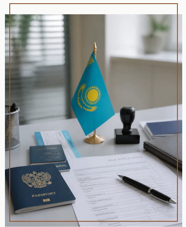 Оформление визы в Казахстан для поездки и работы в Тейково