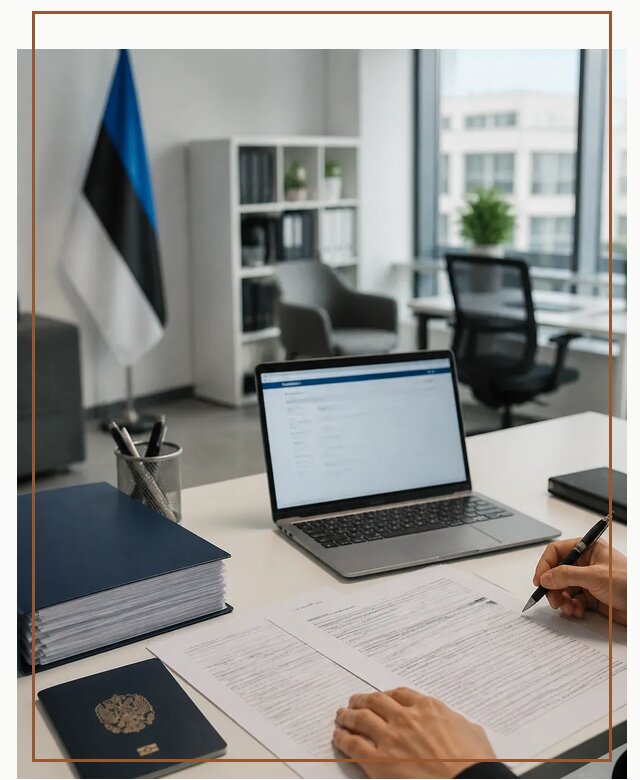 Оформление ВНЖ в Эстонии для переезда и легального проживания в Тейково